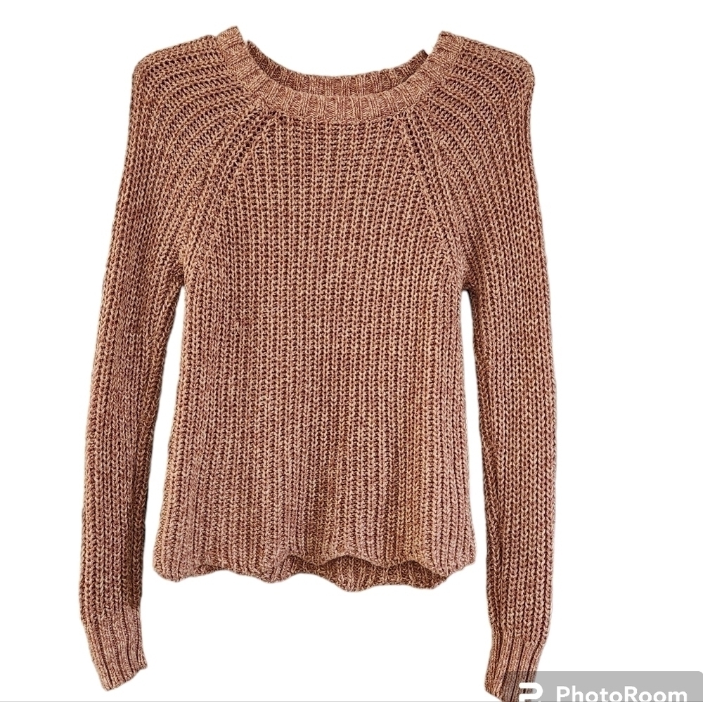 American eagle sweater pink size small